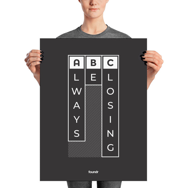 ABC Always Be Closing - Poster